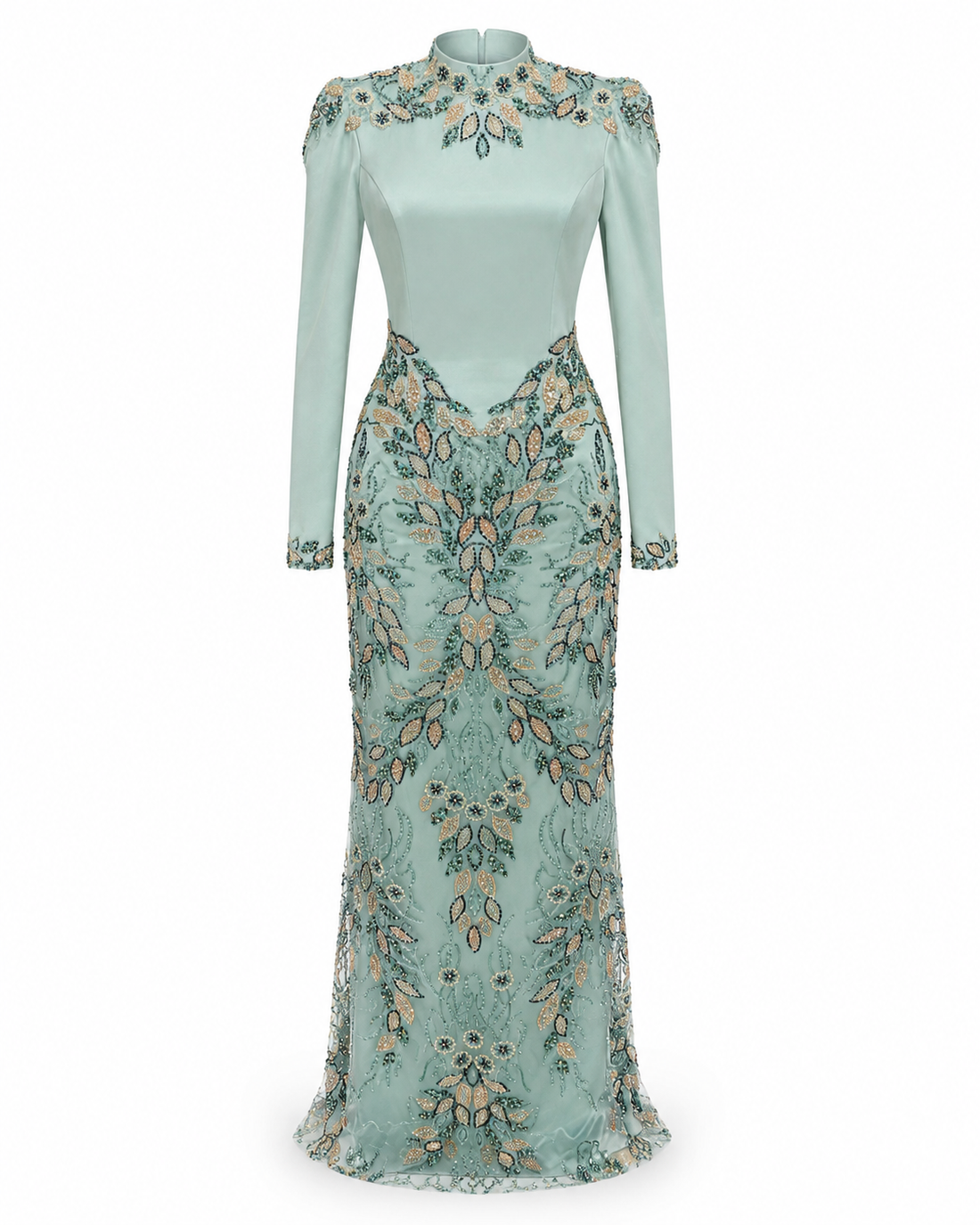Nadine Mint Couture Dress