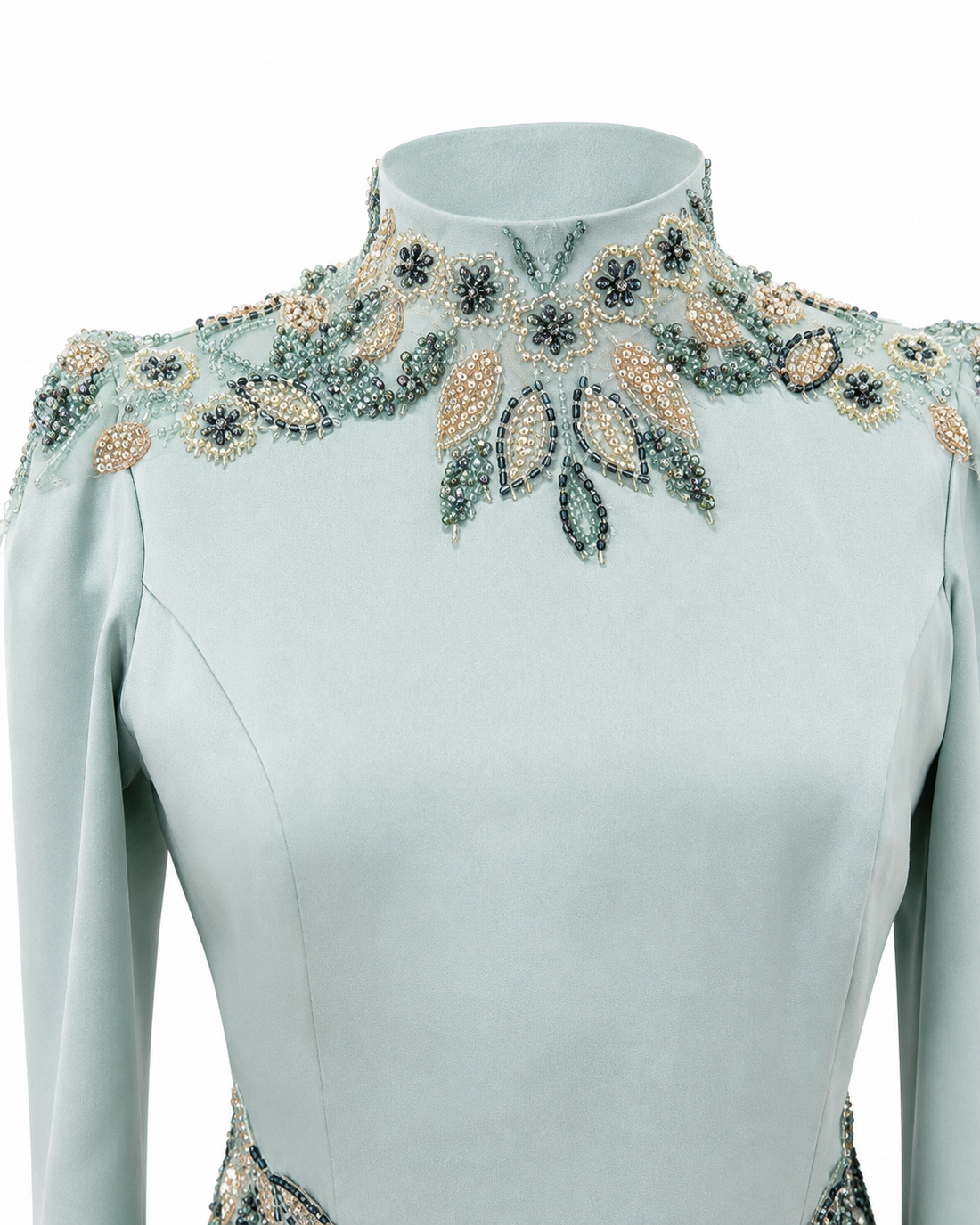 Nadine Mint Couture Dress
