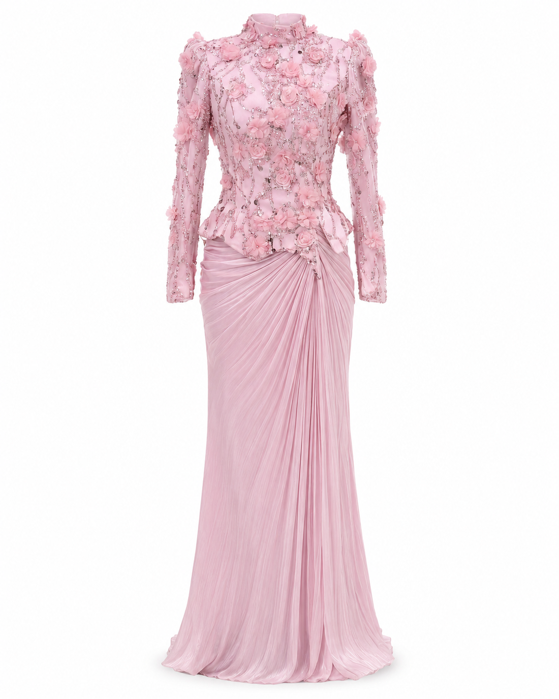 Marie Pink Couture Dress