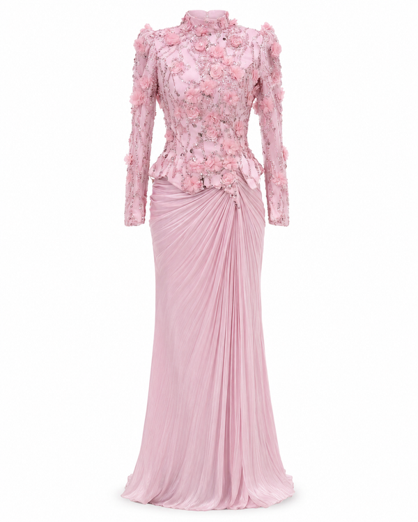 Marie Pink Couture Dress
