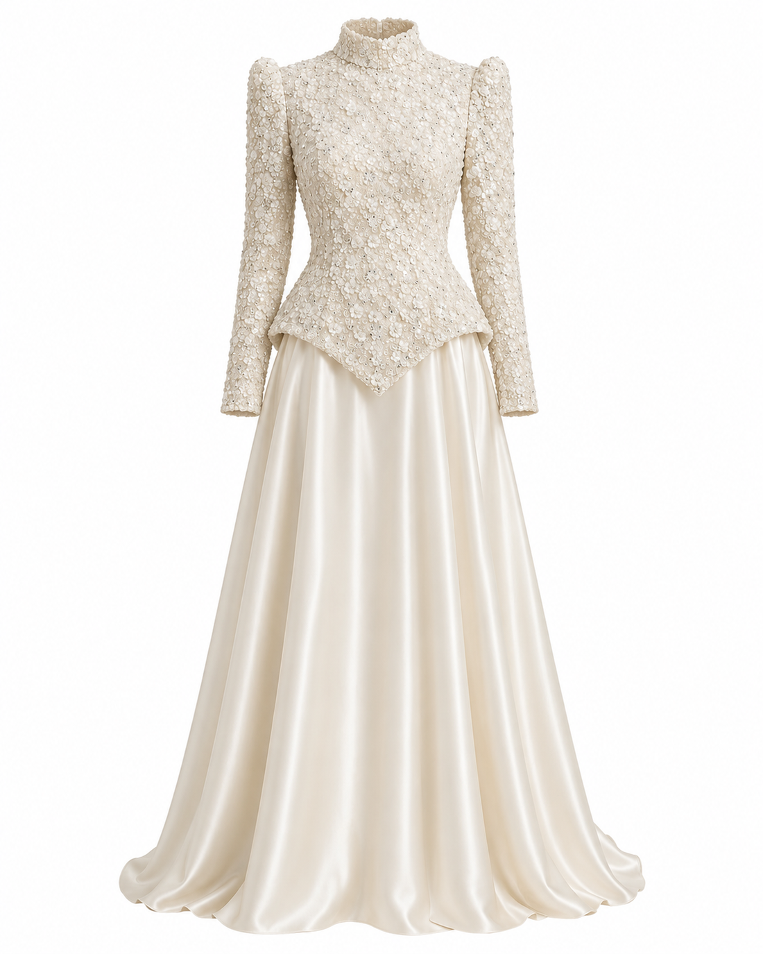 Marbella Couture Abiye Elbise - haki
