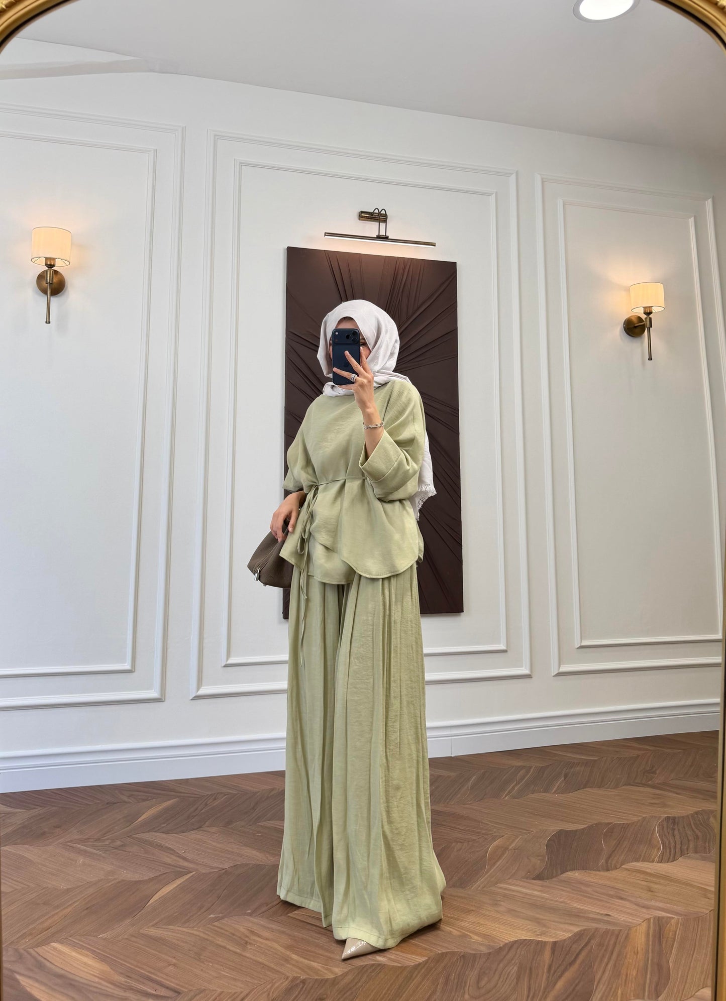 Lorin Two-Piece Set – Light Green