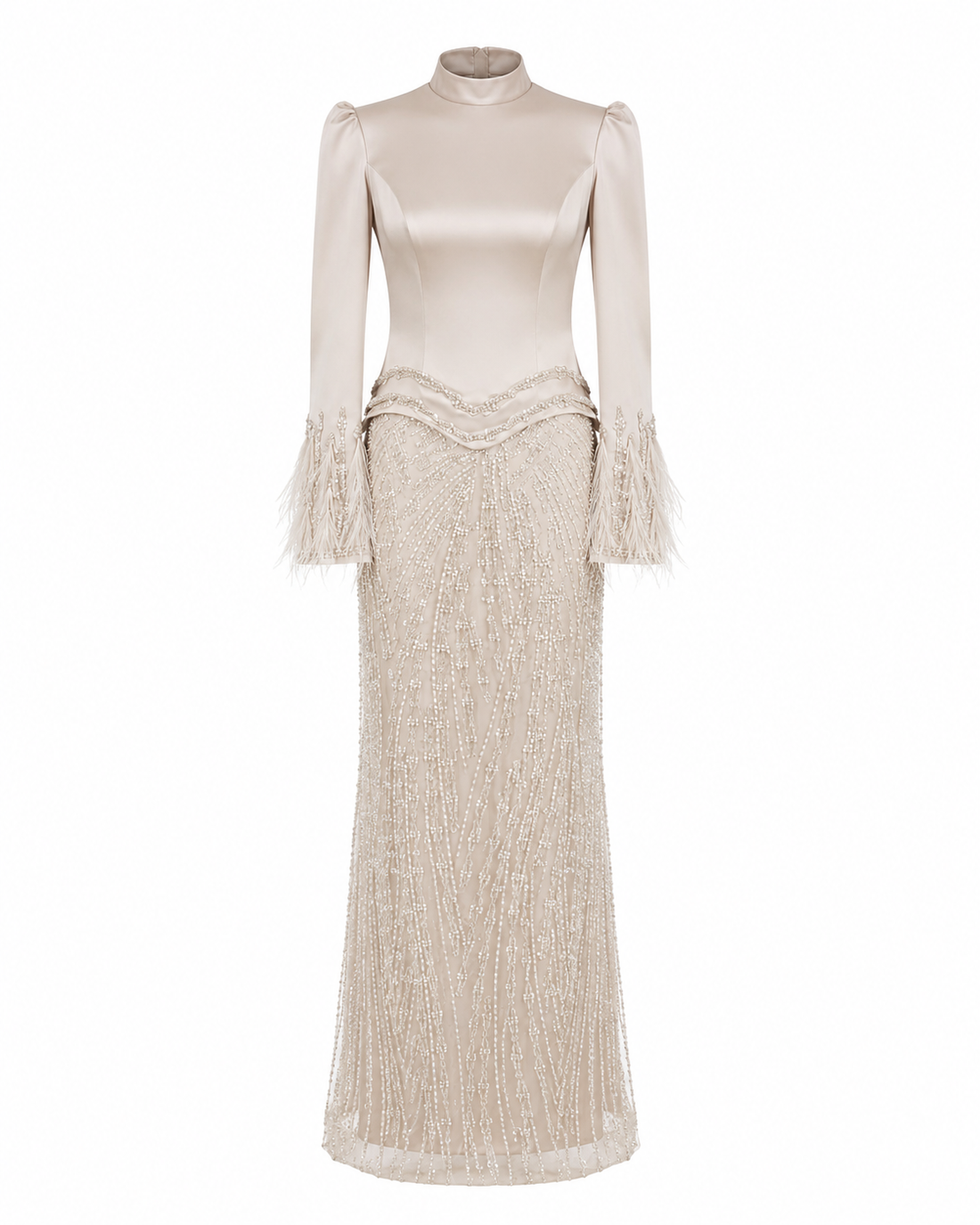 Wisteria Evening Dress – Mink