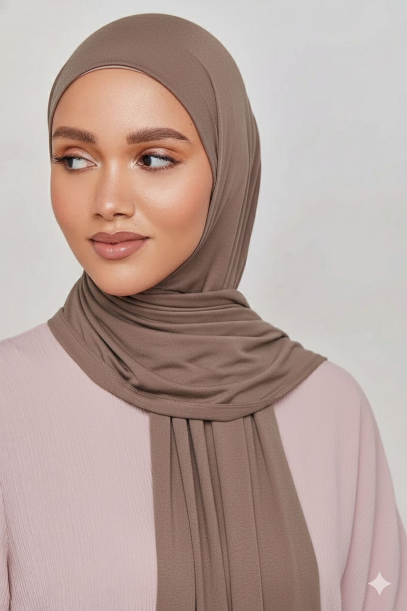Earth Premium Viscose Jersey Shawl | Luxurious Drape, Non-Slip Fabric