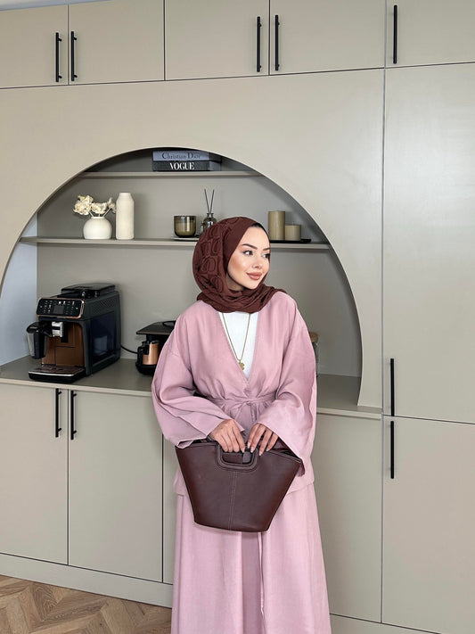 Modal Kimono and Skirt Set