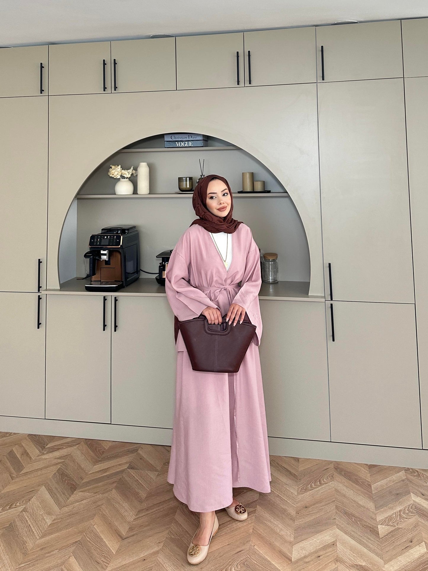 Modal Kimono and Skirt Set