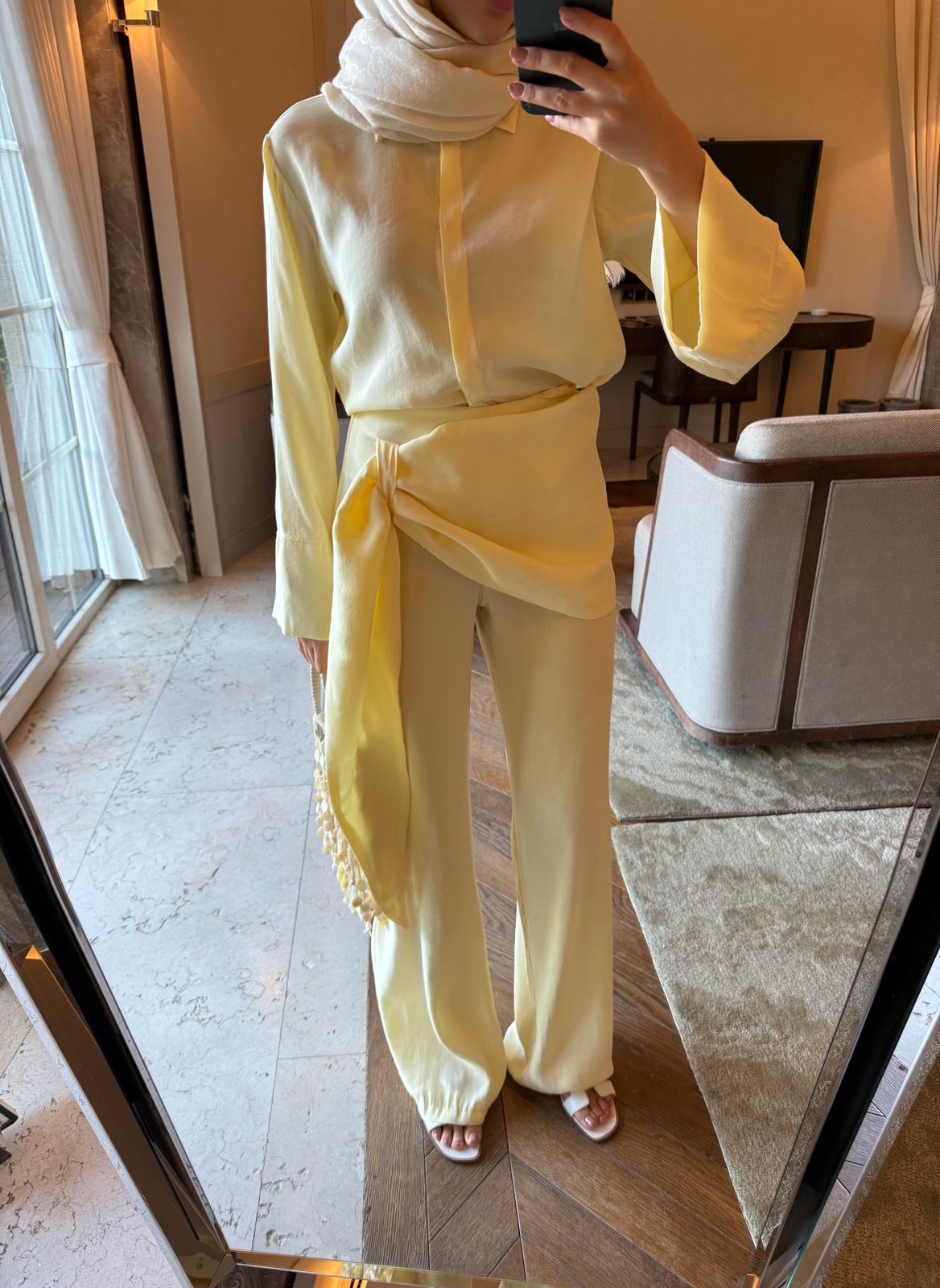 Tie Detail Modal Set - Yellow