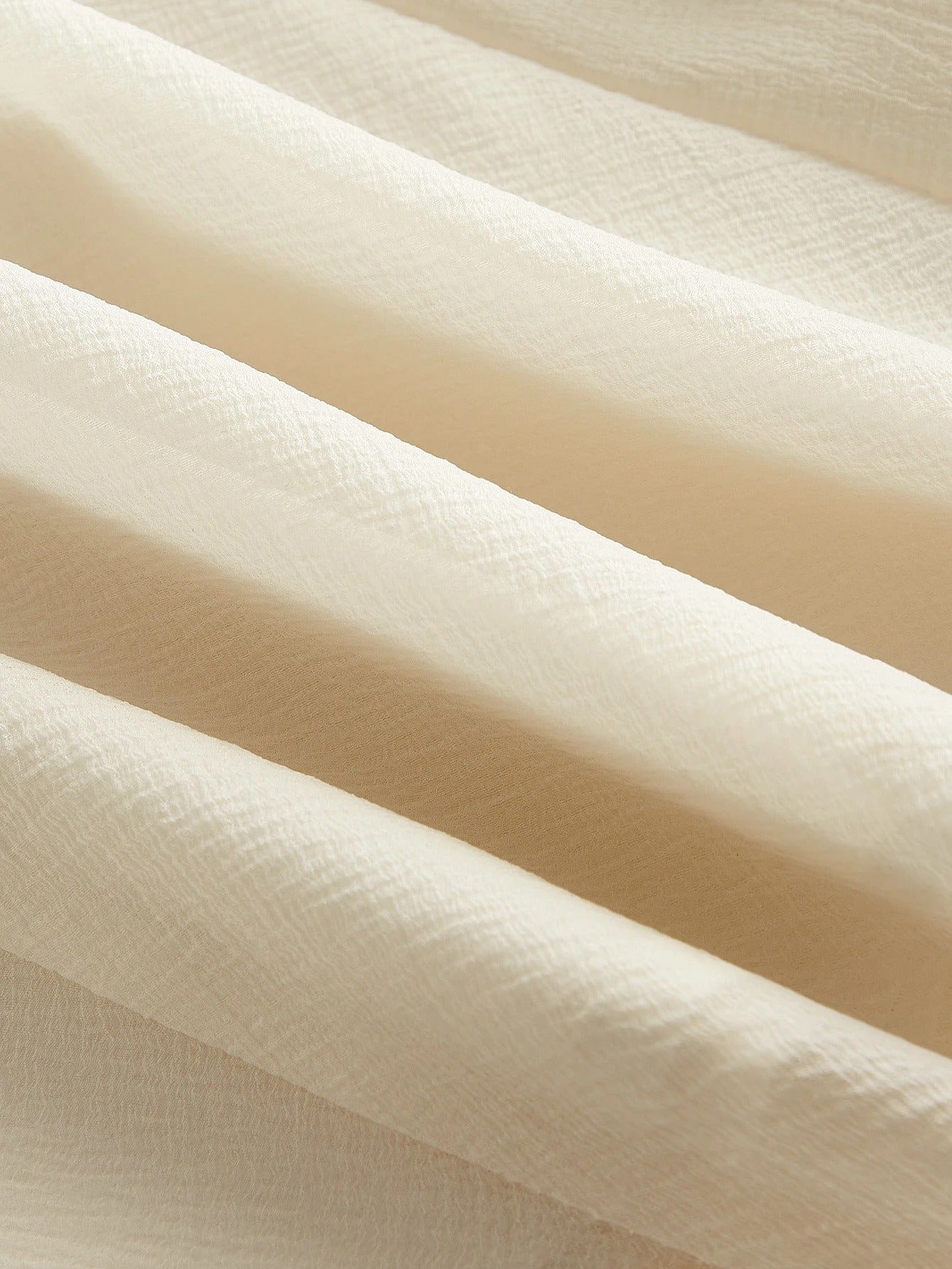 White Long‑Sleeve Flared Midi Dress with Button Flare Sleeves