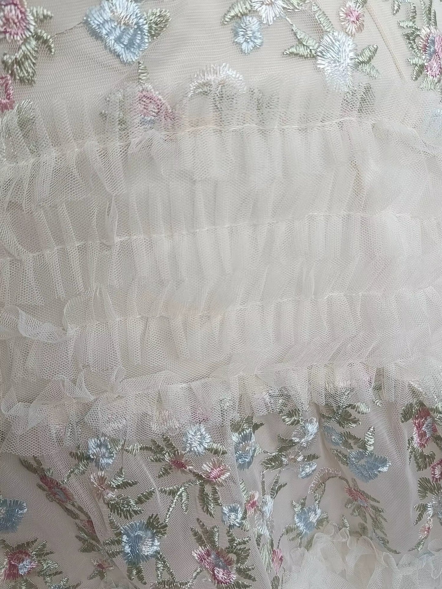 Floral Embroidered Lace Prom & Evening Dress