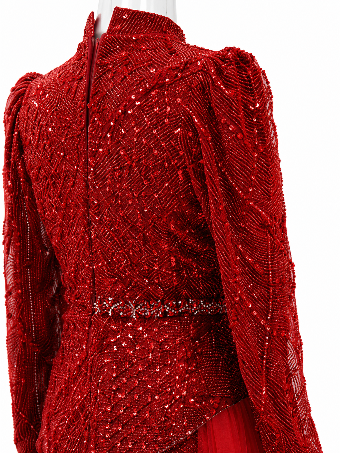 Violette Evening Dress - Red