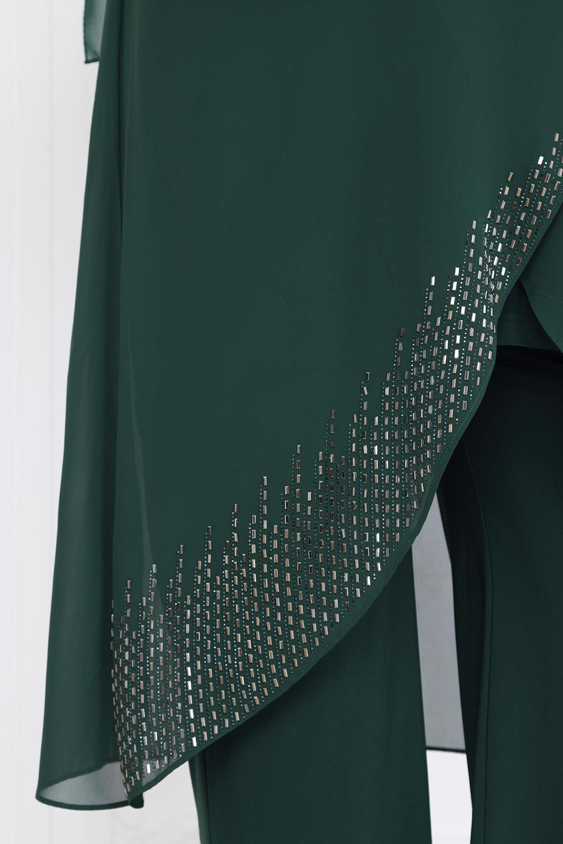 Esin Modest Evening Set - Emerald
