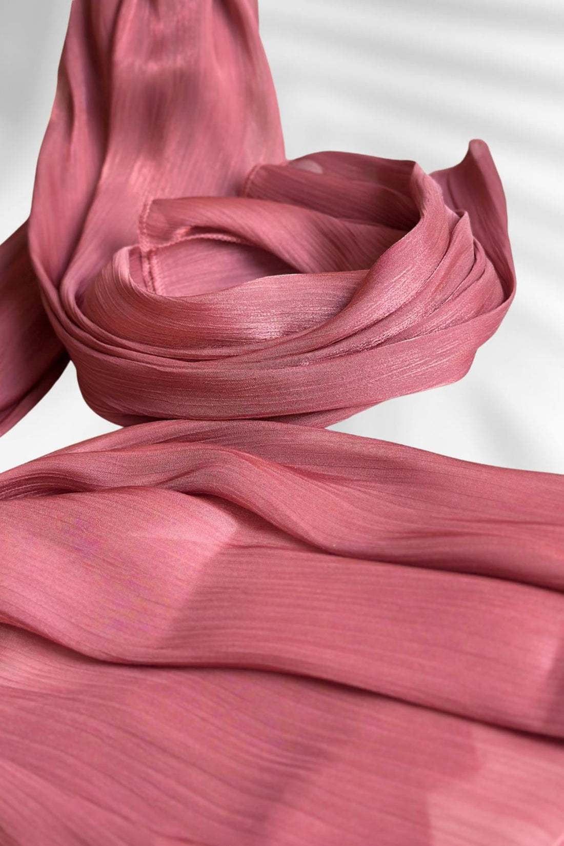 Janjan Occasion Shawl - Dusty Rose