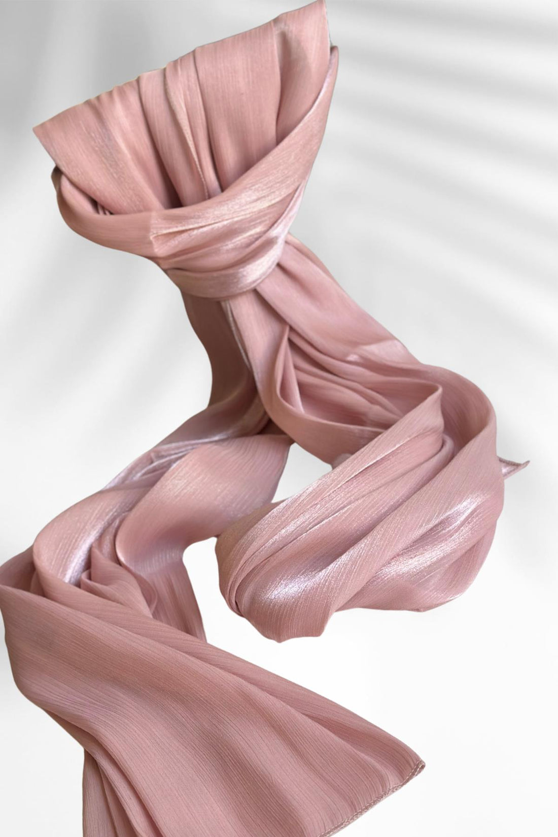 Janjan Occasion Shawl - Blush Pink