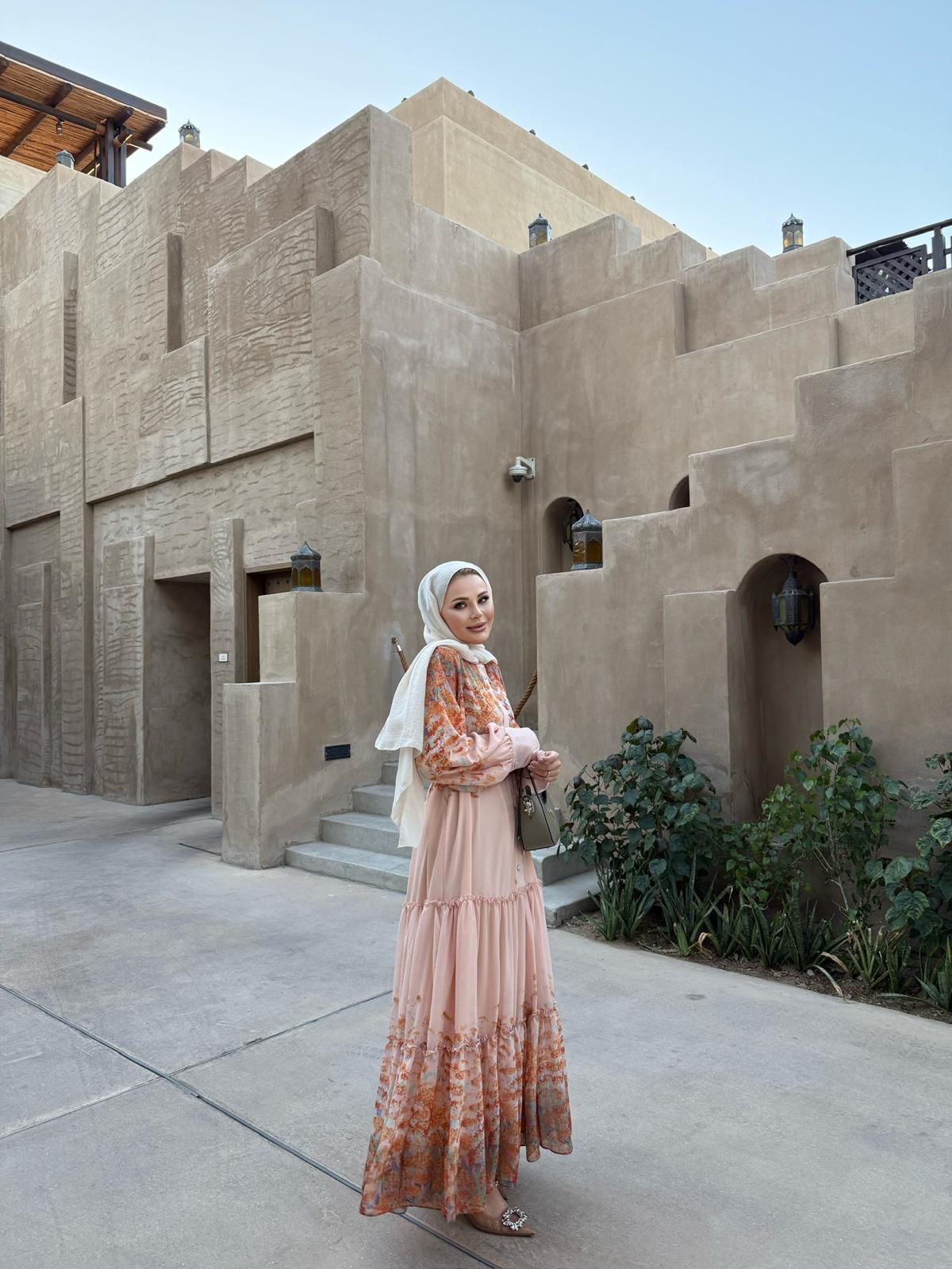 Laila Chiffon Maxi Dress