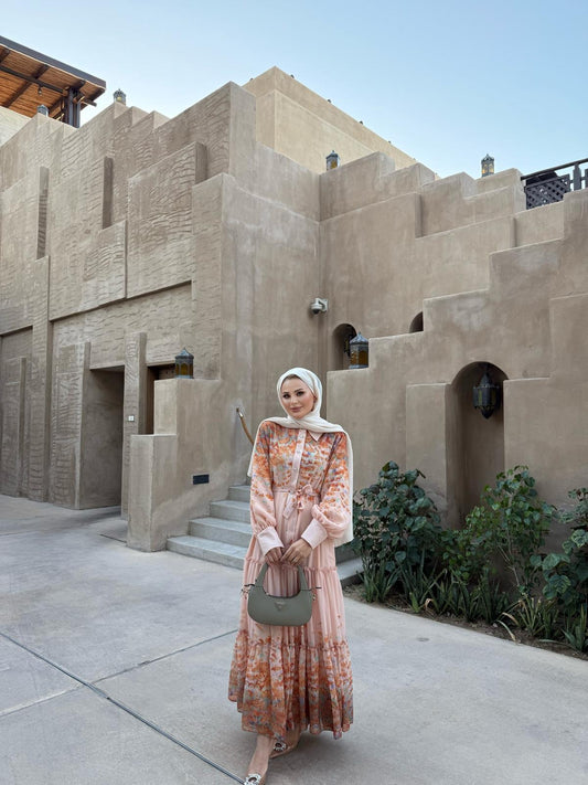 Laila Chiffon Maxi Dress