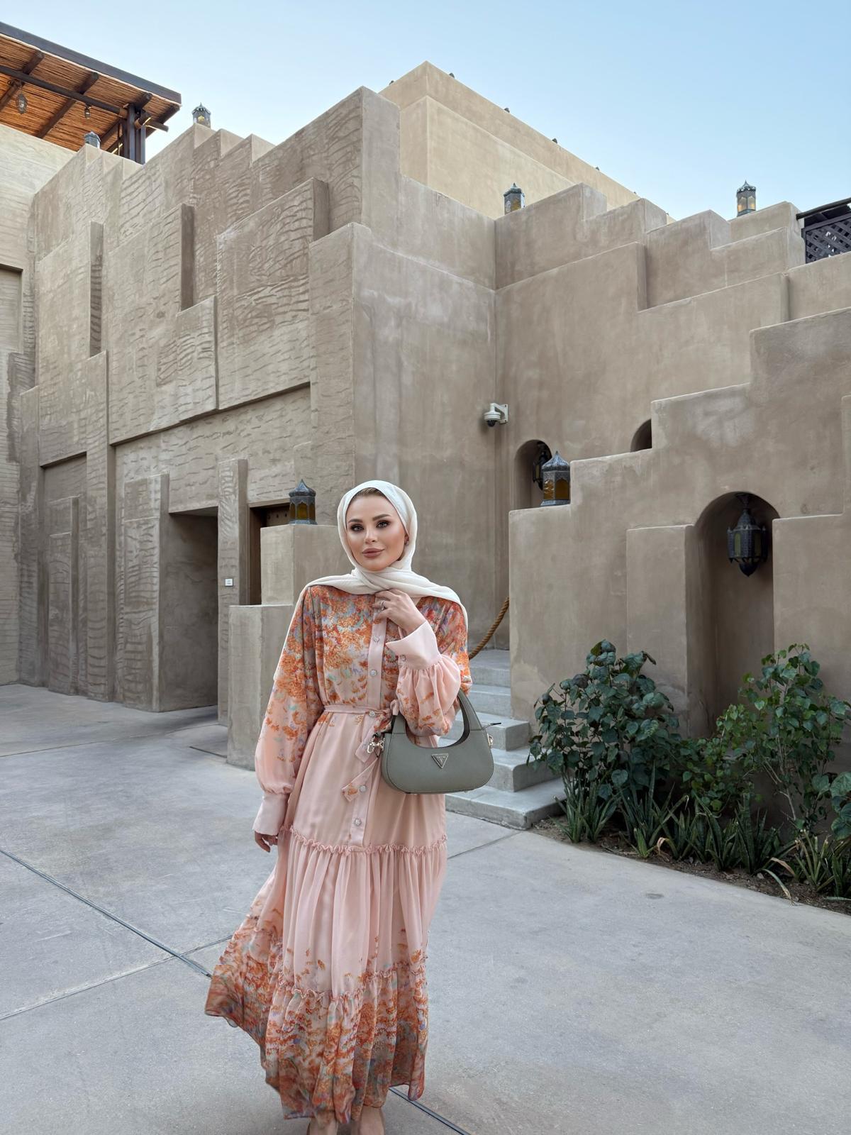 Laila Chiffon Maxi Dress