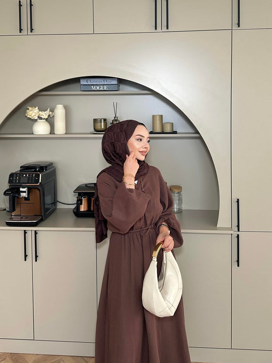 Dean Brown Muslin Dress