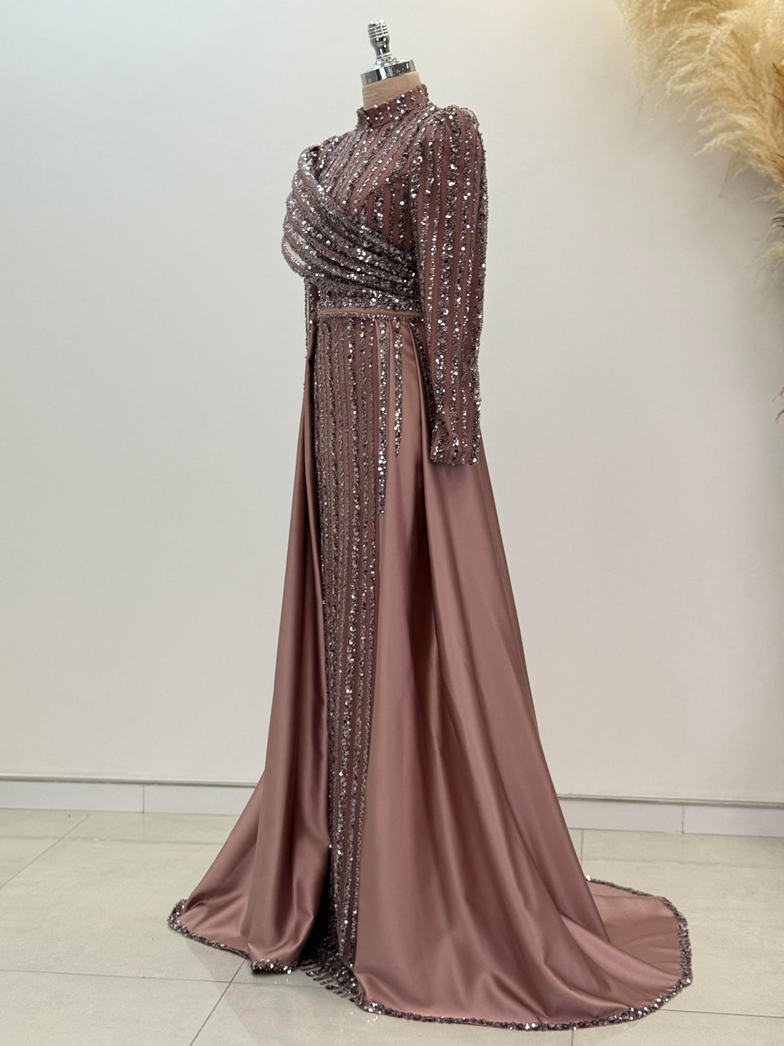 Elegance Evening Dress - Dusty Rose - view 2