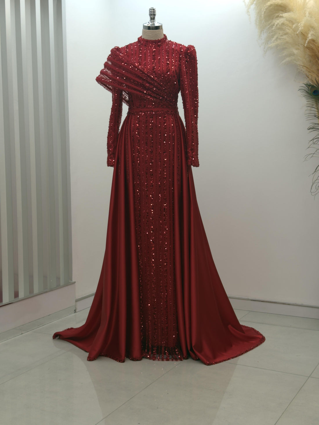 Elegance Evening Dress - Red