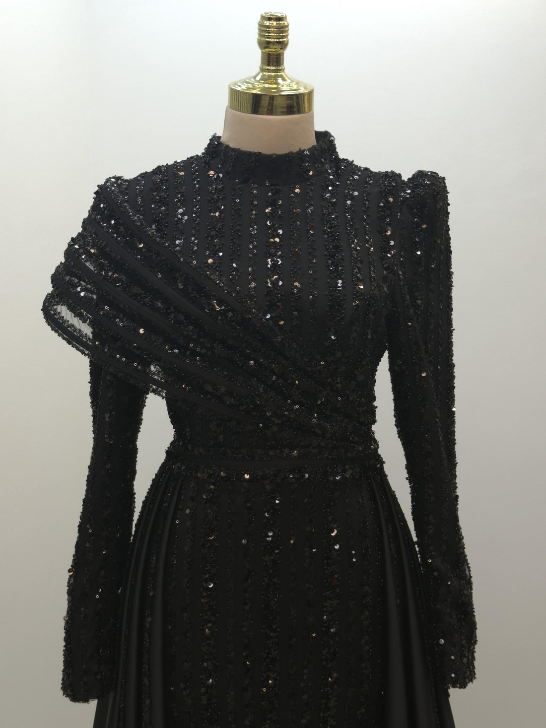 Elegance Evening Dress - Black - view 2