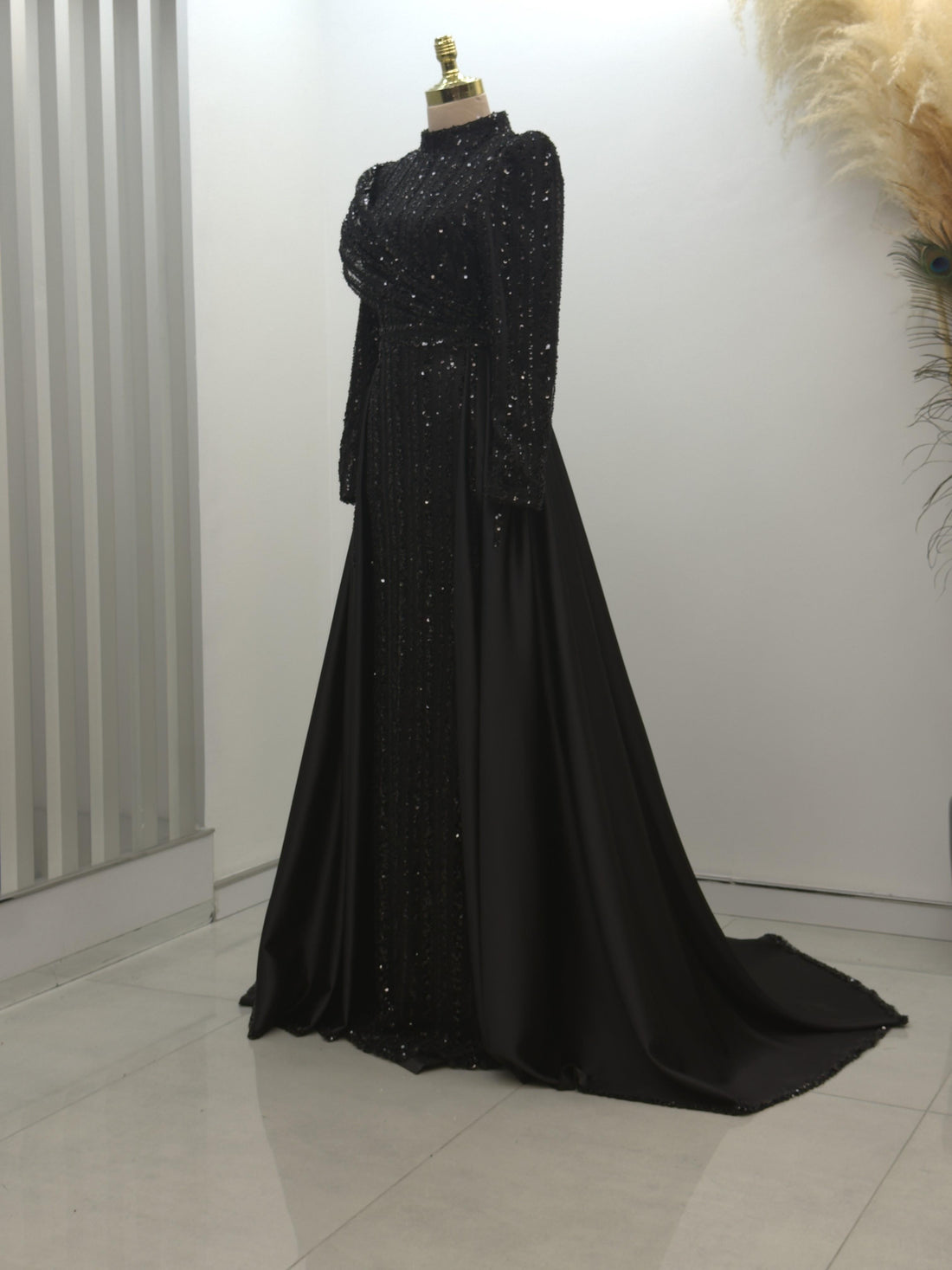 Elegance Evening Dress - Black - view 3