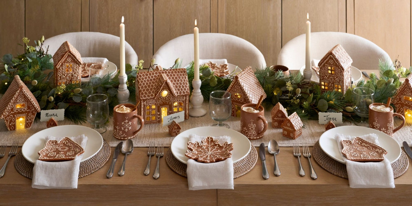 Pottery Barn Gingerbread Village Houses