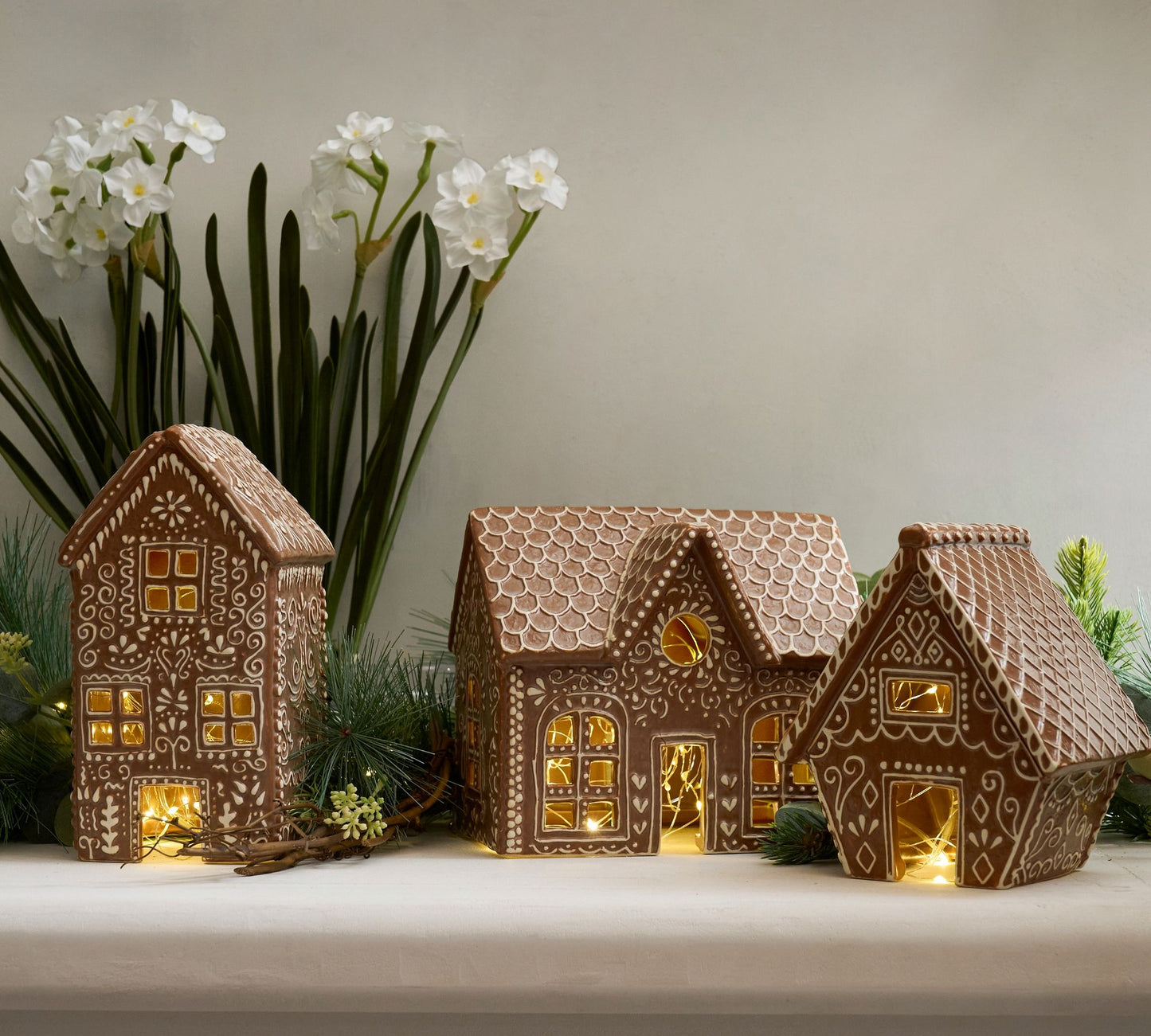 Pottery Barn Gingerbread Village Houses