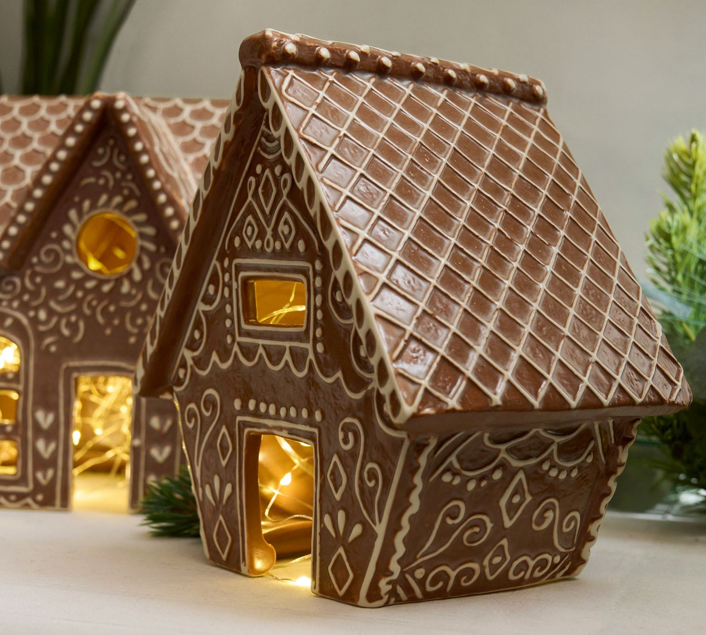 Pottery Barn Gingerbread Village Houses