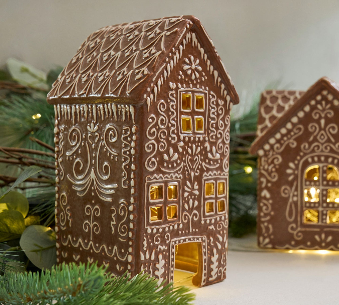 Pottery Barn Gingerbread Village Houses