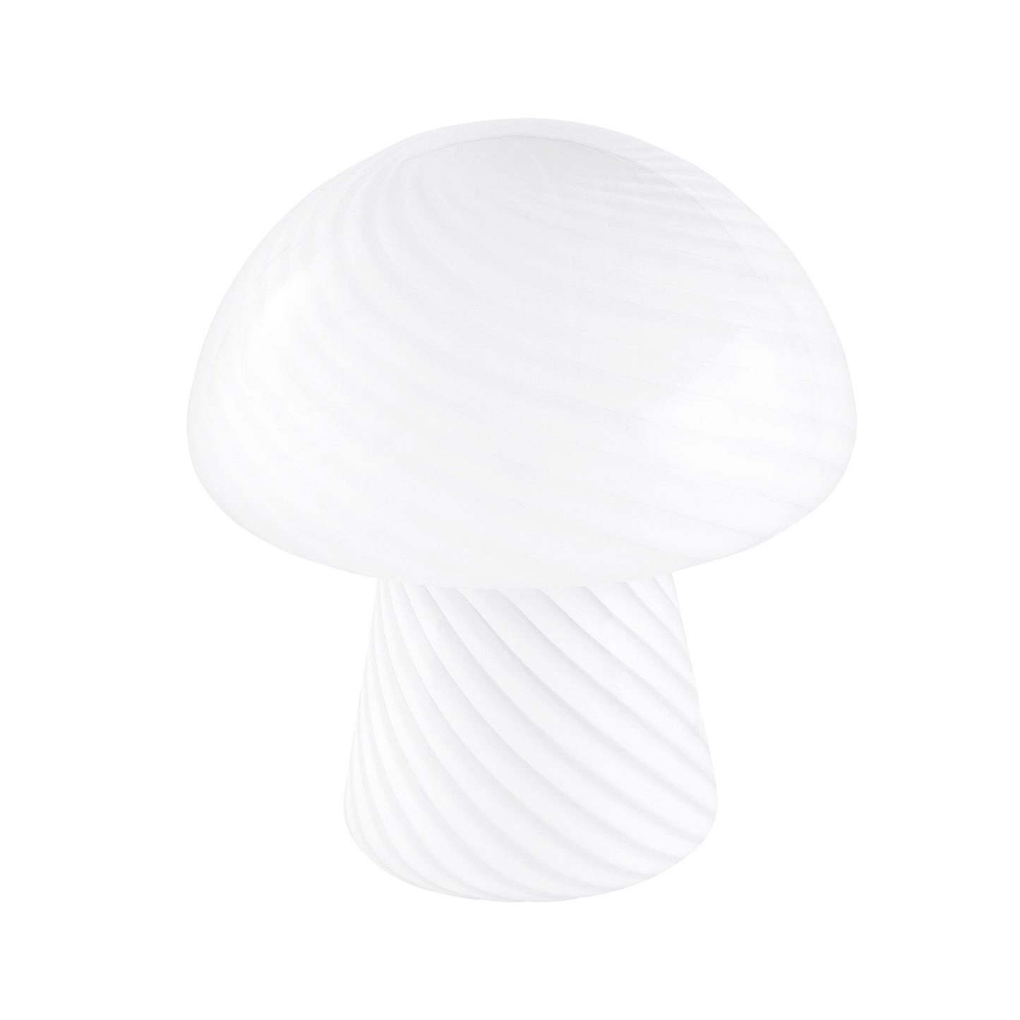 Pottery Barn Glass Mushroom Table Lamp