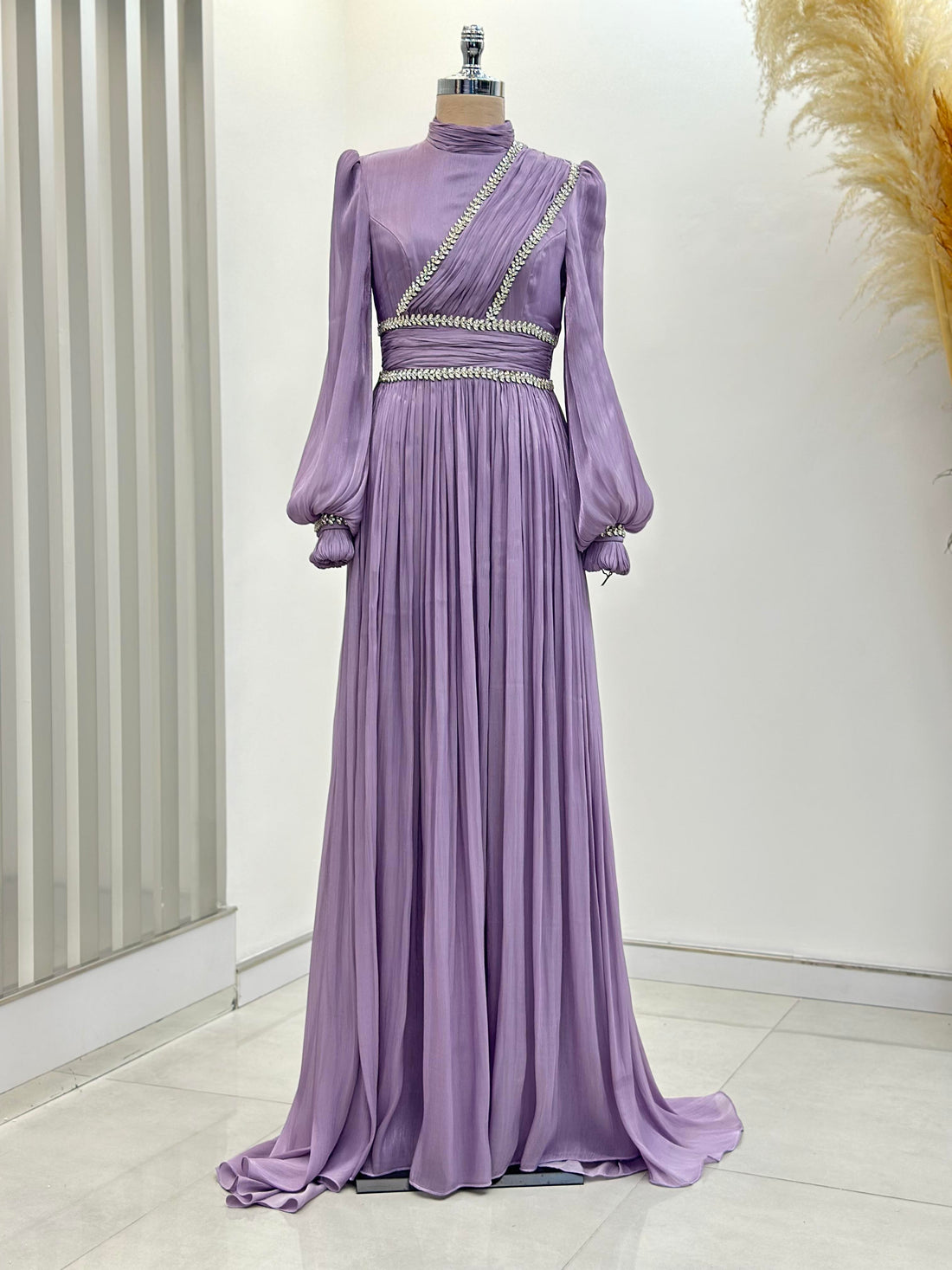Hermonie Evening Dress - Lilac