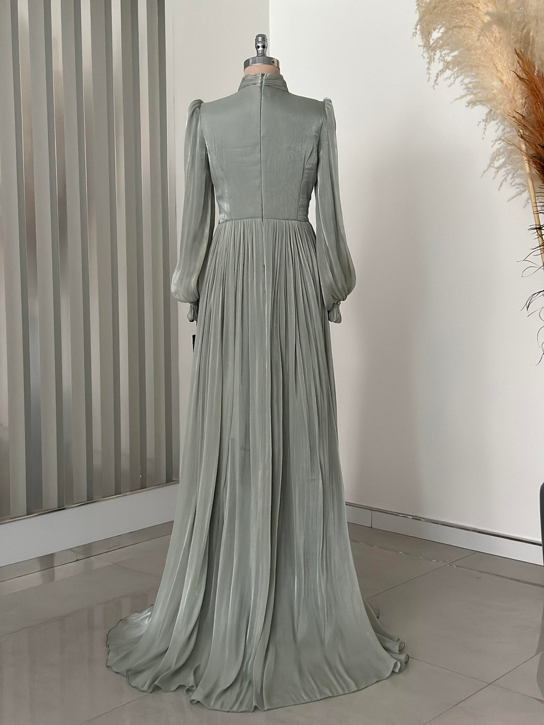 Hermonie Evening Dress - Mint - view 4