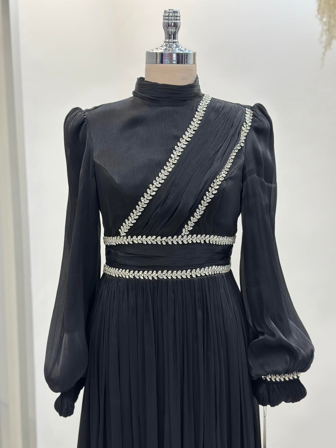 Hermonie Evening Dress - Black - view 2