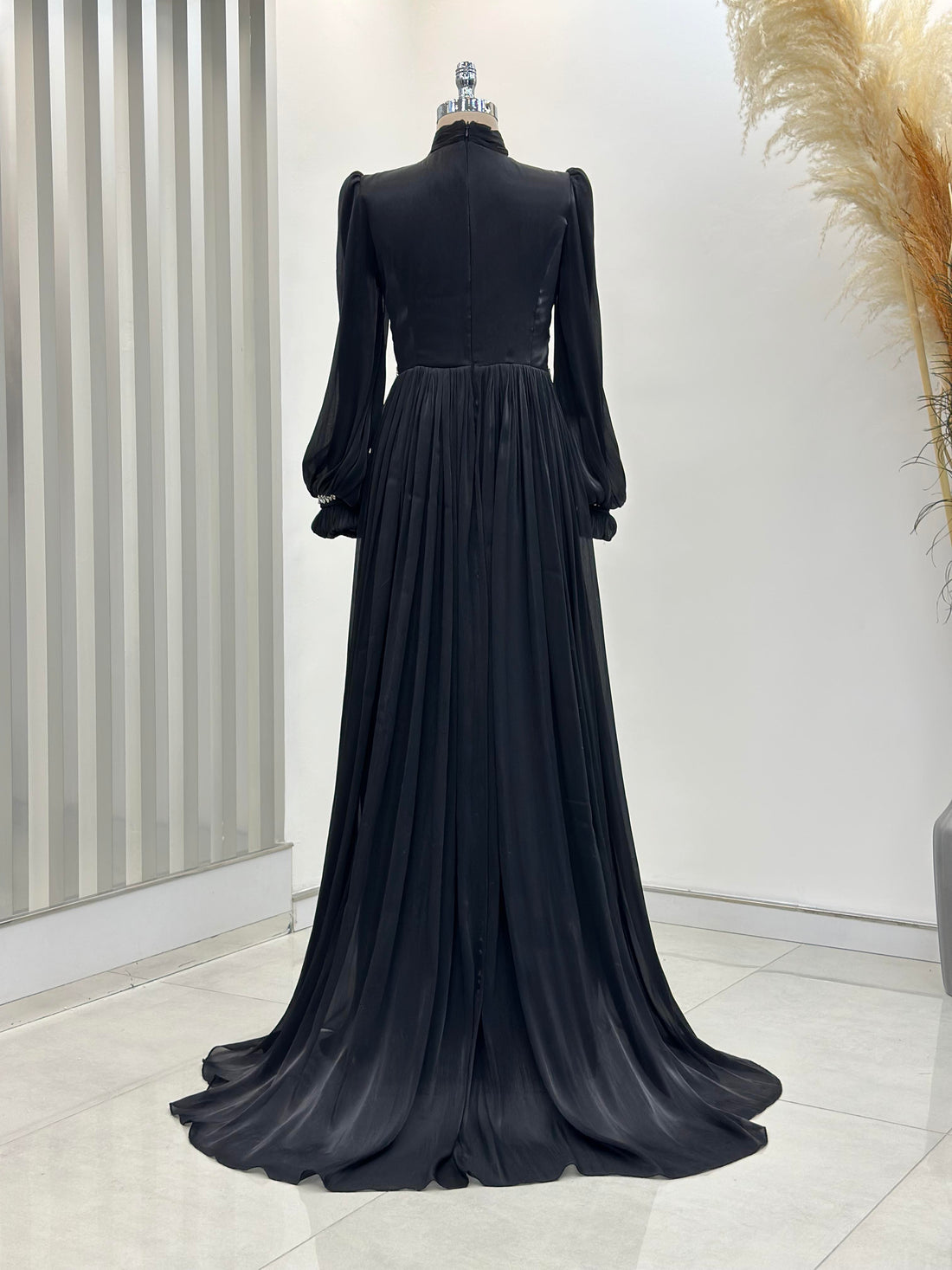 Hermonie Evening Dress - Black - view 4