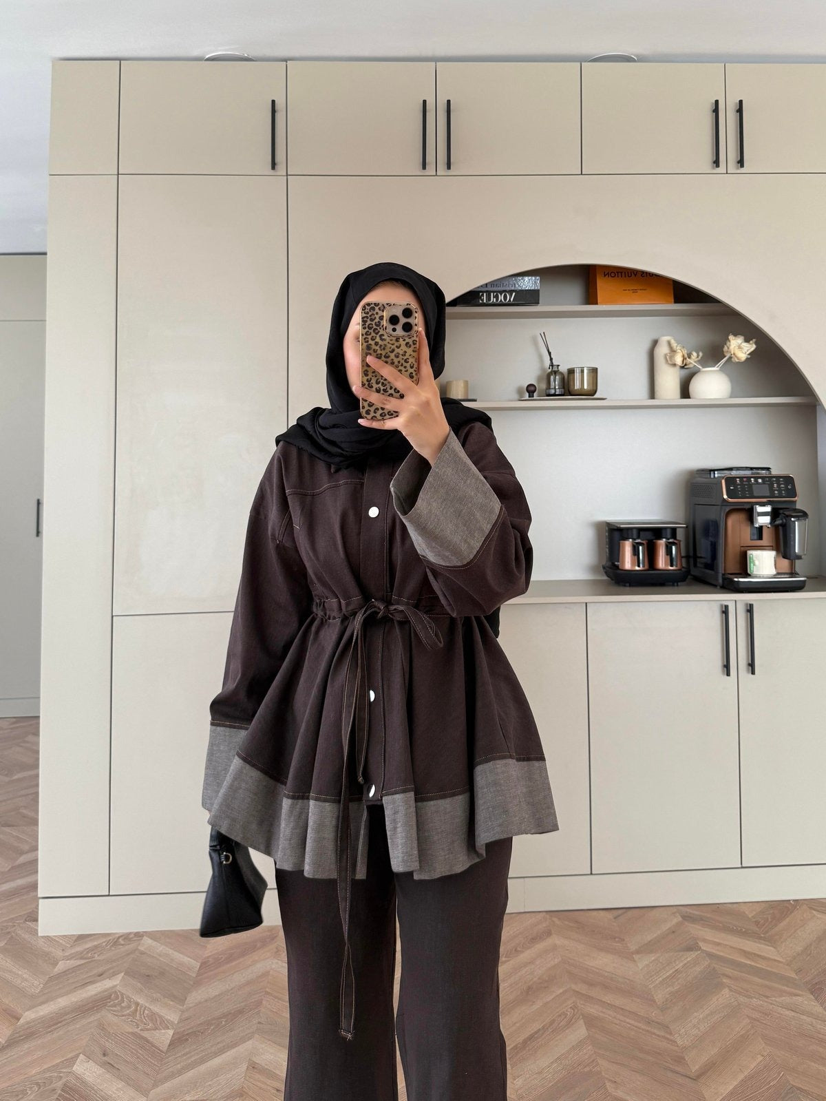 Beige Gisa Two-Piece Set