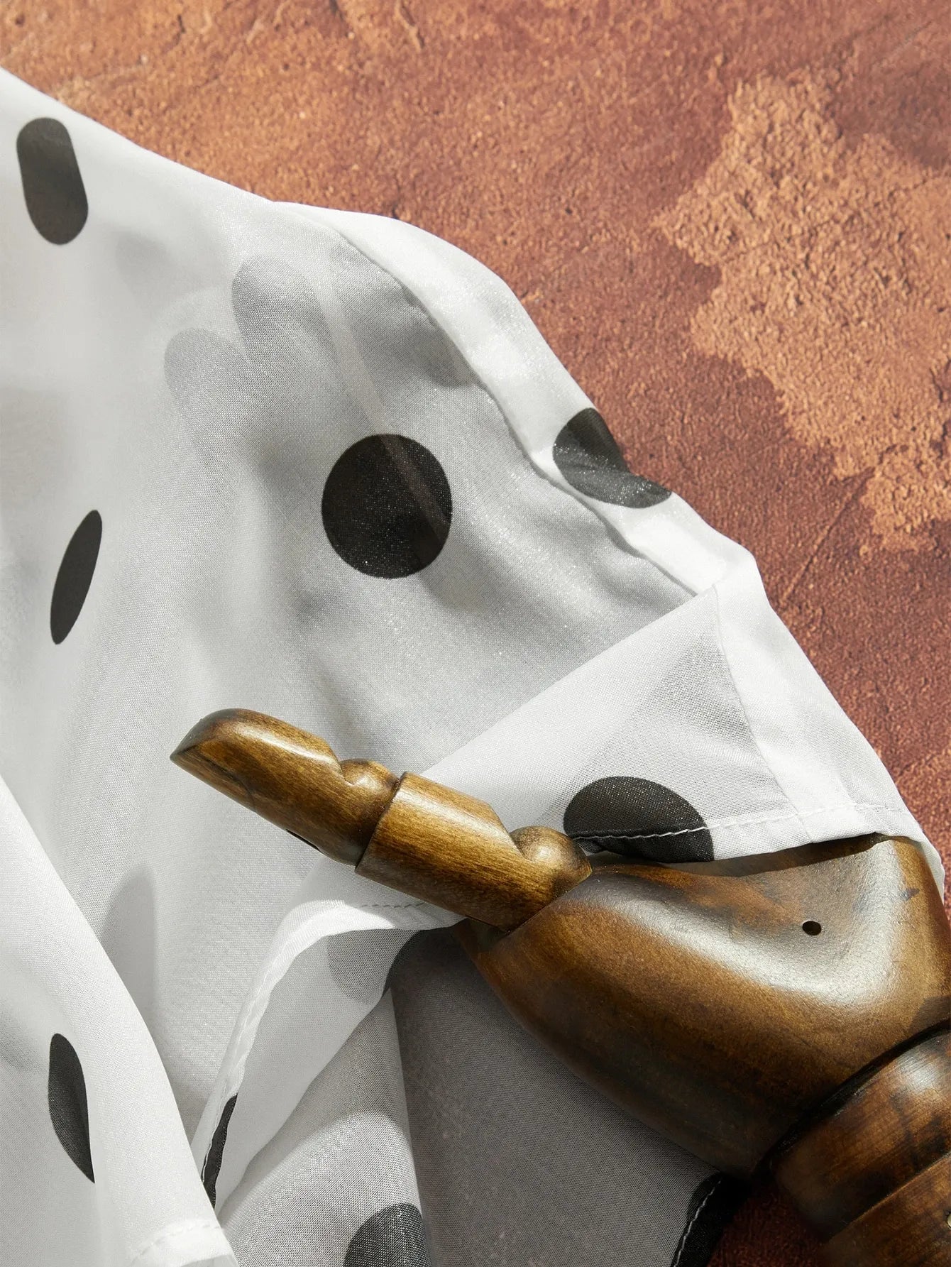 Ruffle Polka Dot Half‑Skirt