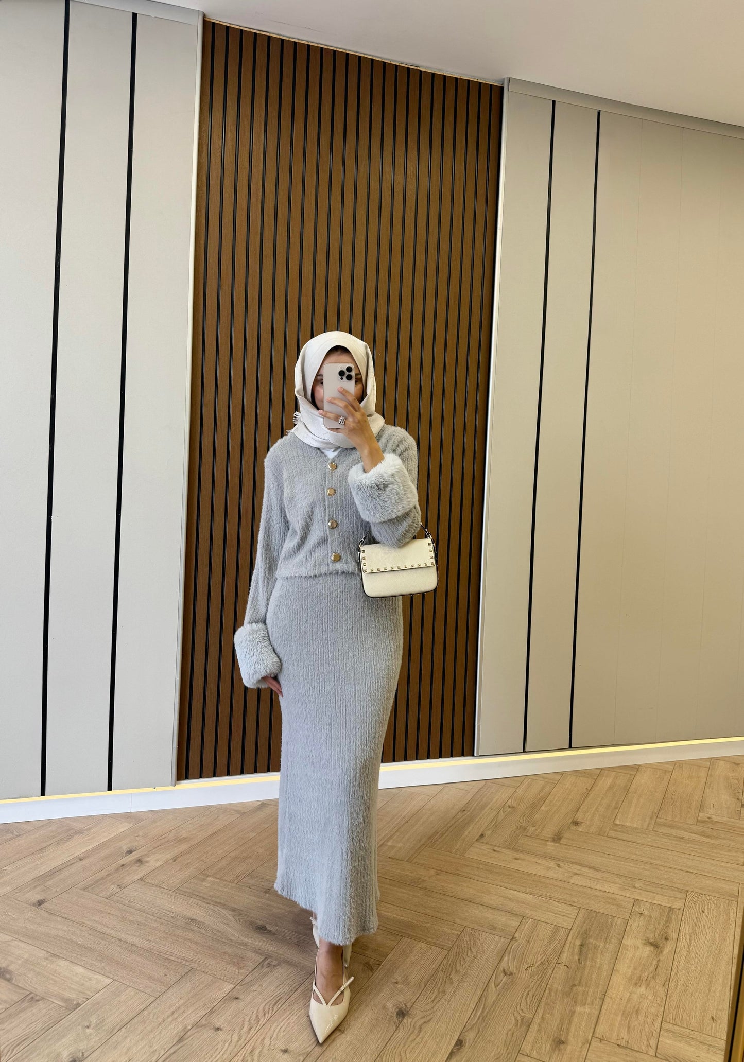 Grey Cozy Two-Piece Set