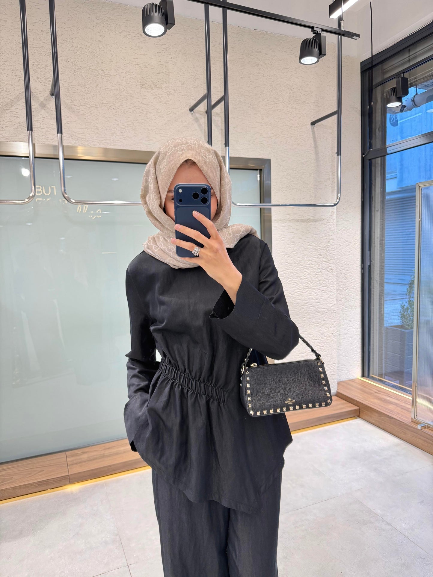 Barrel Pants Set – Navy