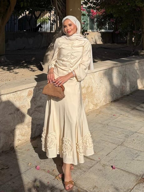 Porto Skirt Set – Beige