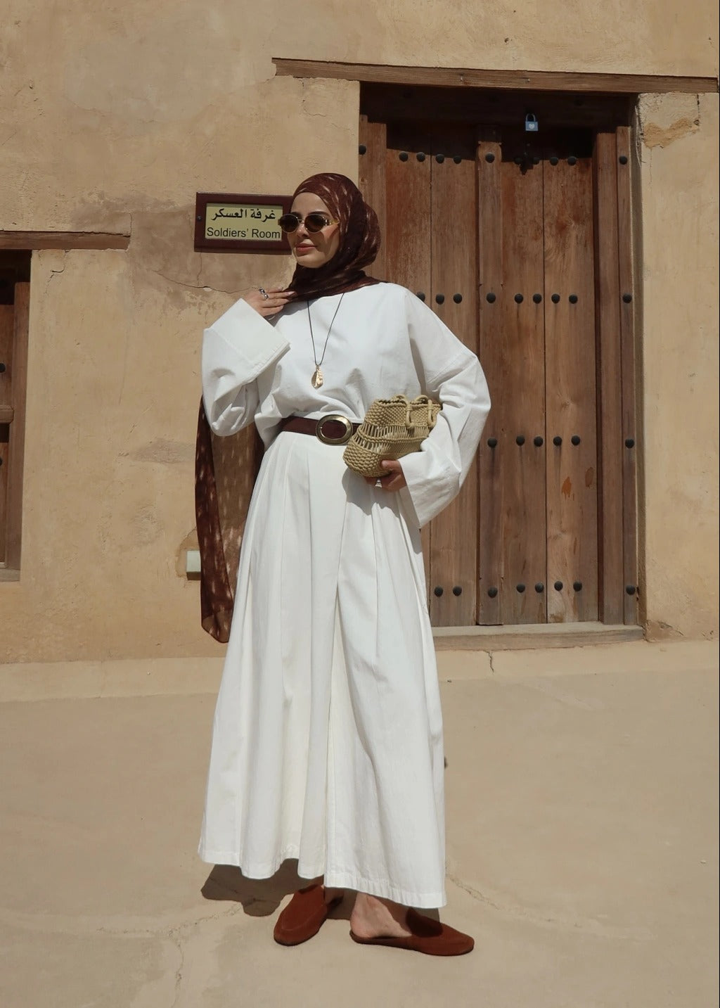 Linen Chino Fit Two-Piece Set