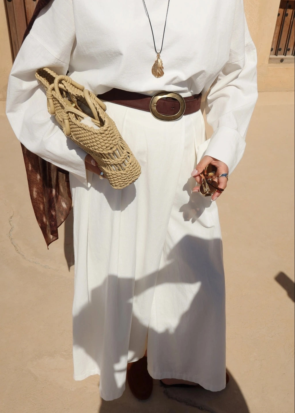 Linen Chino Fit Two-Piece Set