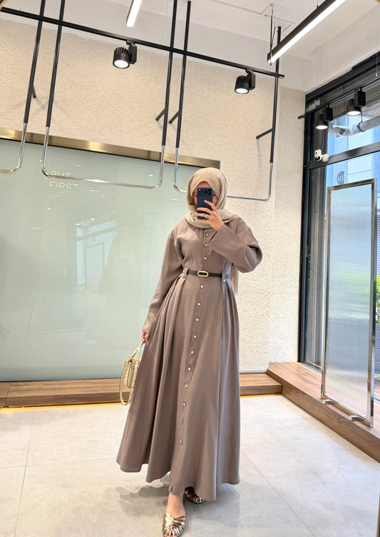 Premium Tencel™ Dress - Mink