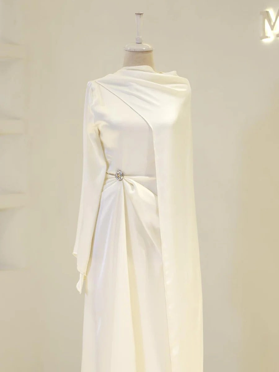 Seraphine Evening Gown- Ecrou