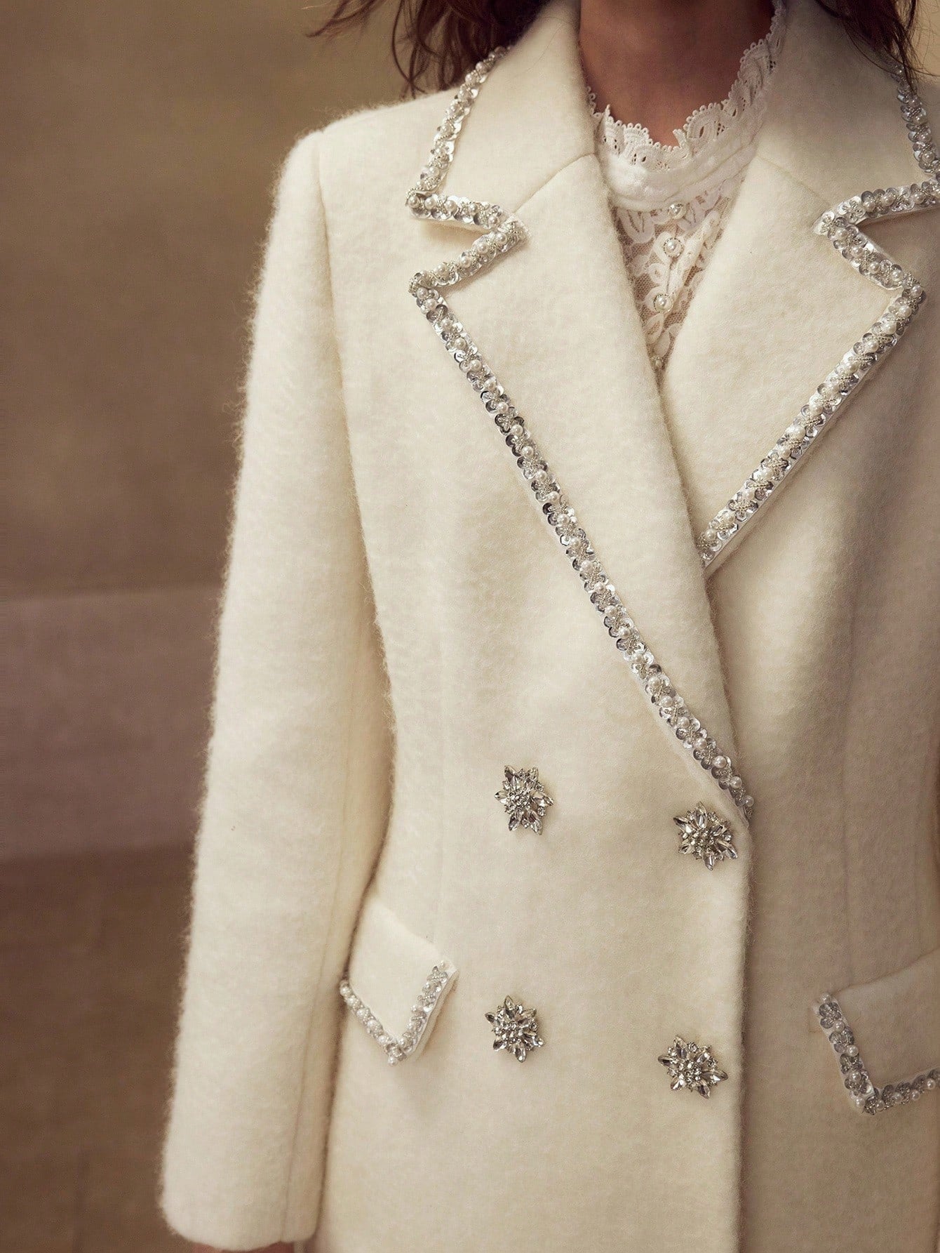 PREMIUM WOOL DOUBLE BREASTED OVERCOAT