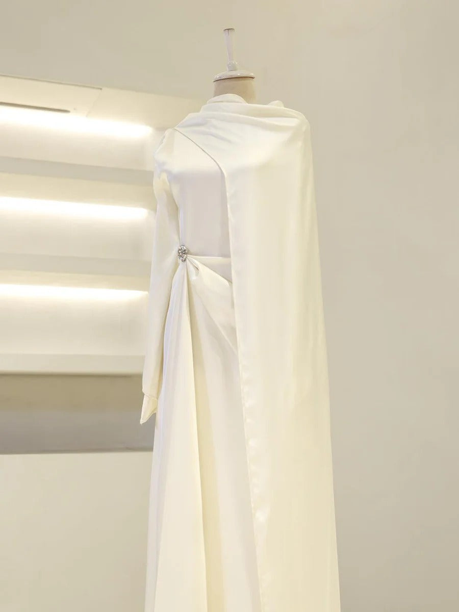 Seraphine Evening Gown- Ecrou