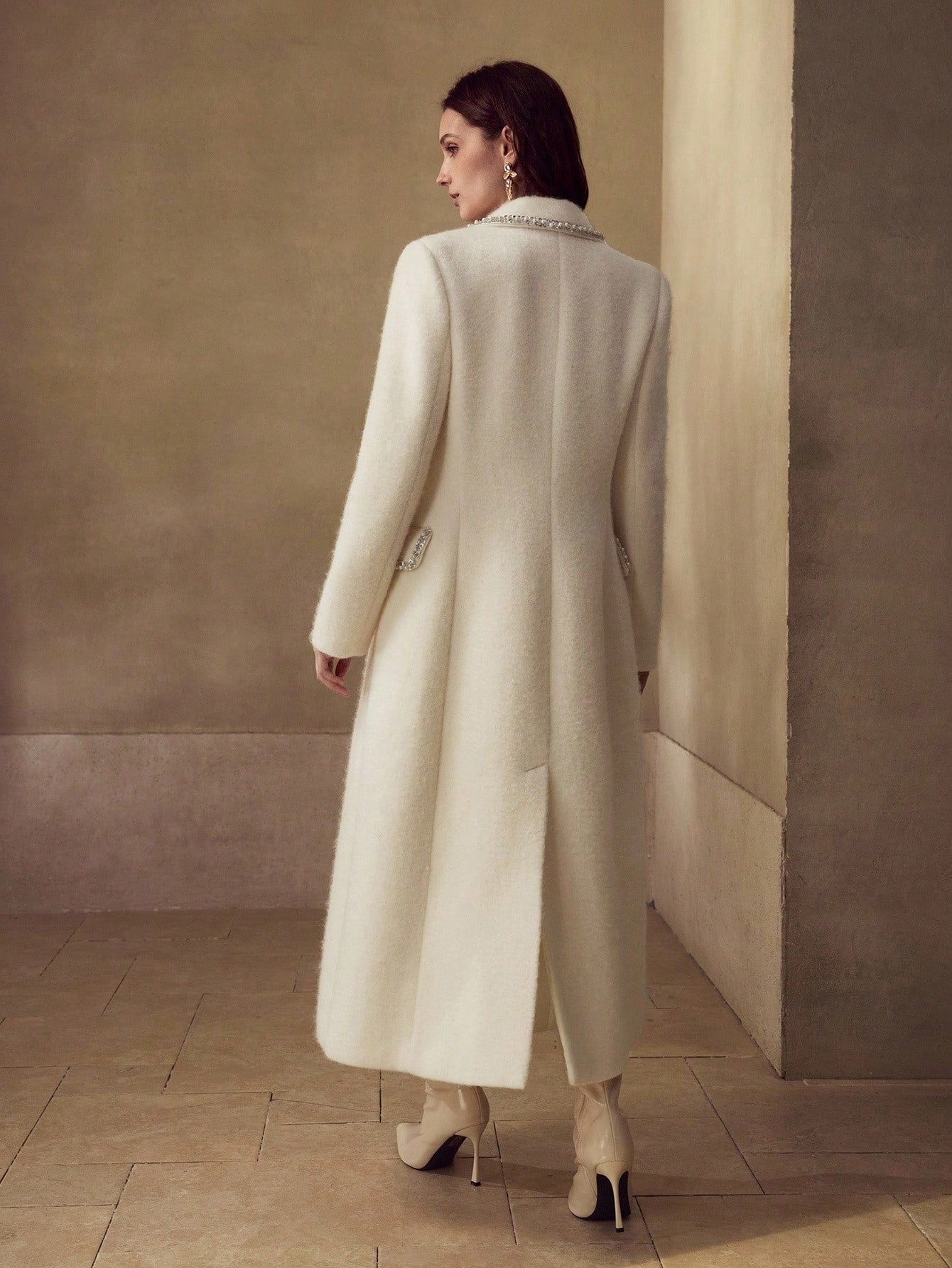 PREMIUM WOOL DOUBLE BREASTED OVERCOAT