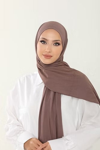 Fig Premium Viscose Jersey Shawl | Luxurious Drape, Non-Slip Fabric