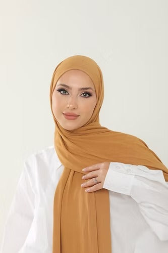 Biscof Premium Viscose Jersey Shawl | Luxurious Drape, Non-Slip Fabric