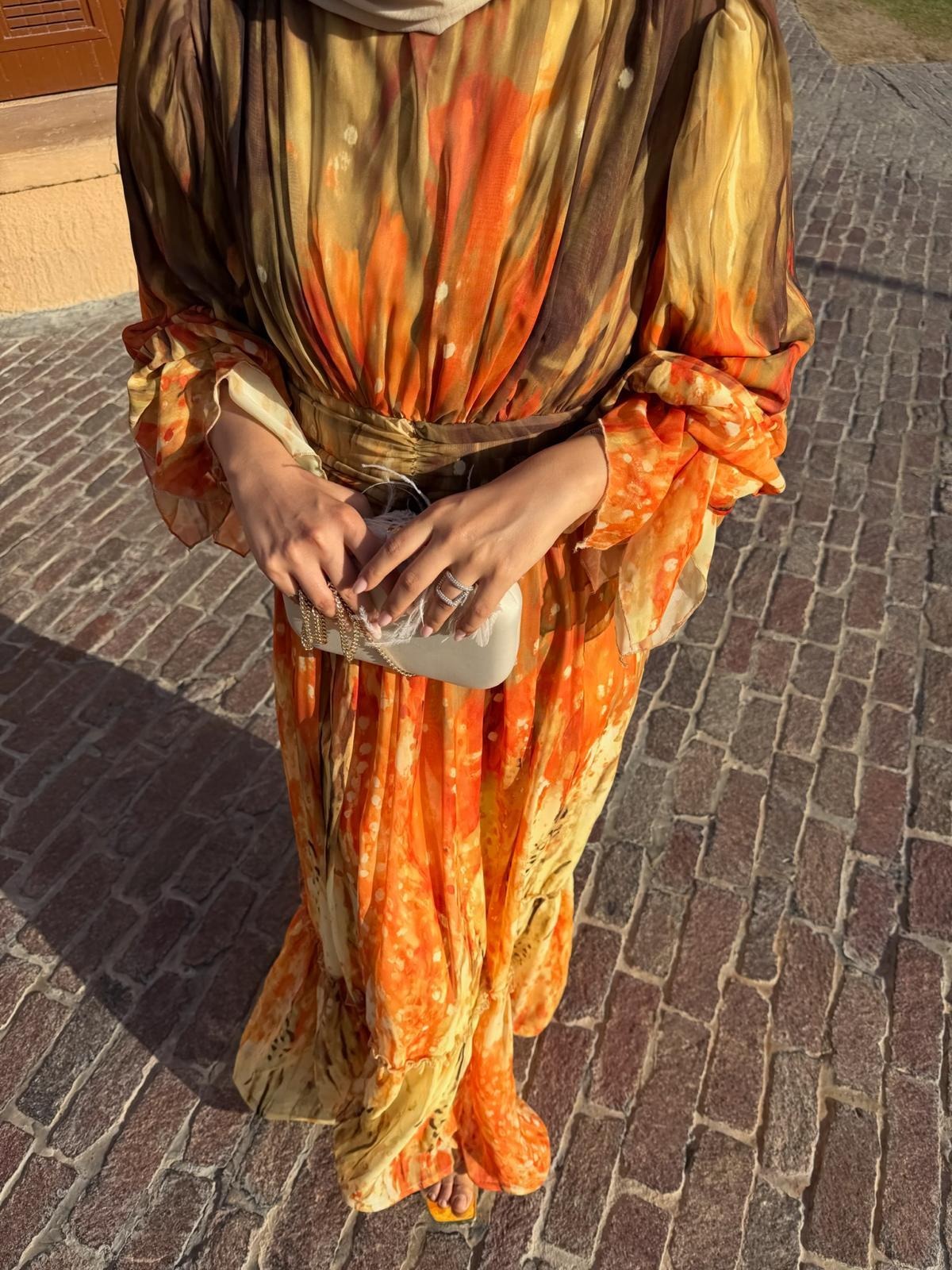 Ruffle Maxi Dress- Summer