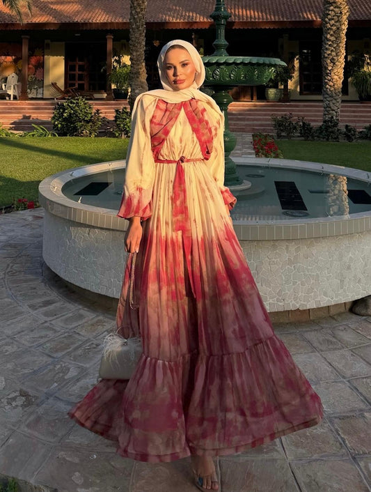 Lilas Flowy Dress – Pink